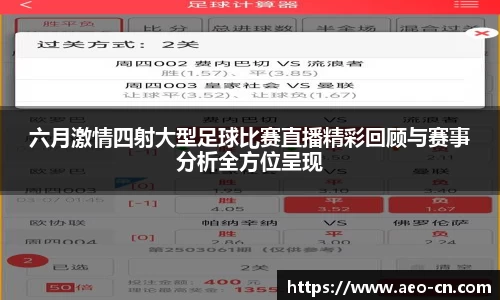 六月激情四射大型足球比赛直播精彩回顾与赛事分析全方位呈现