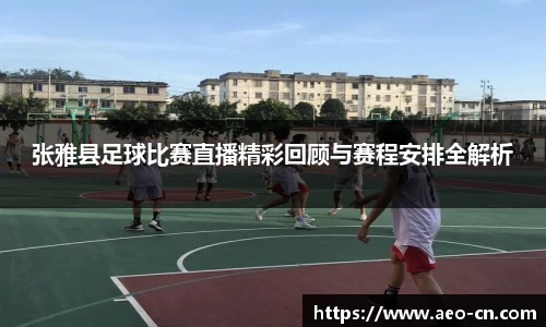 张雅县足球比赛直播精彩回顾与赛程安排全解析
